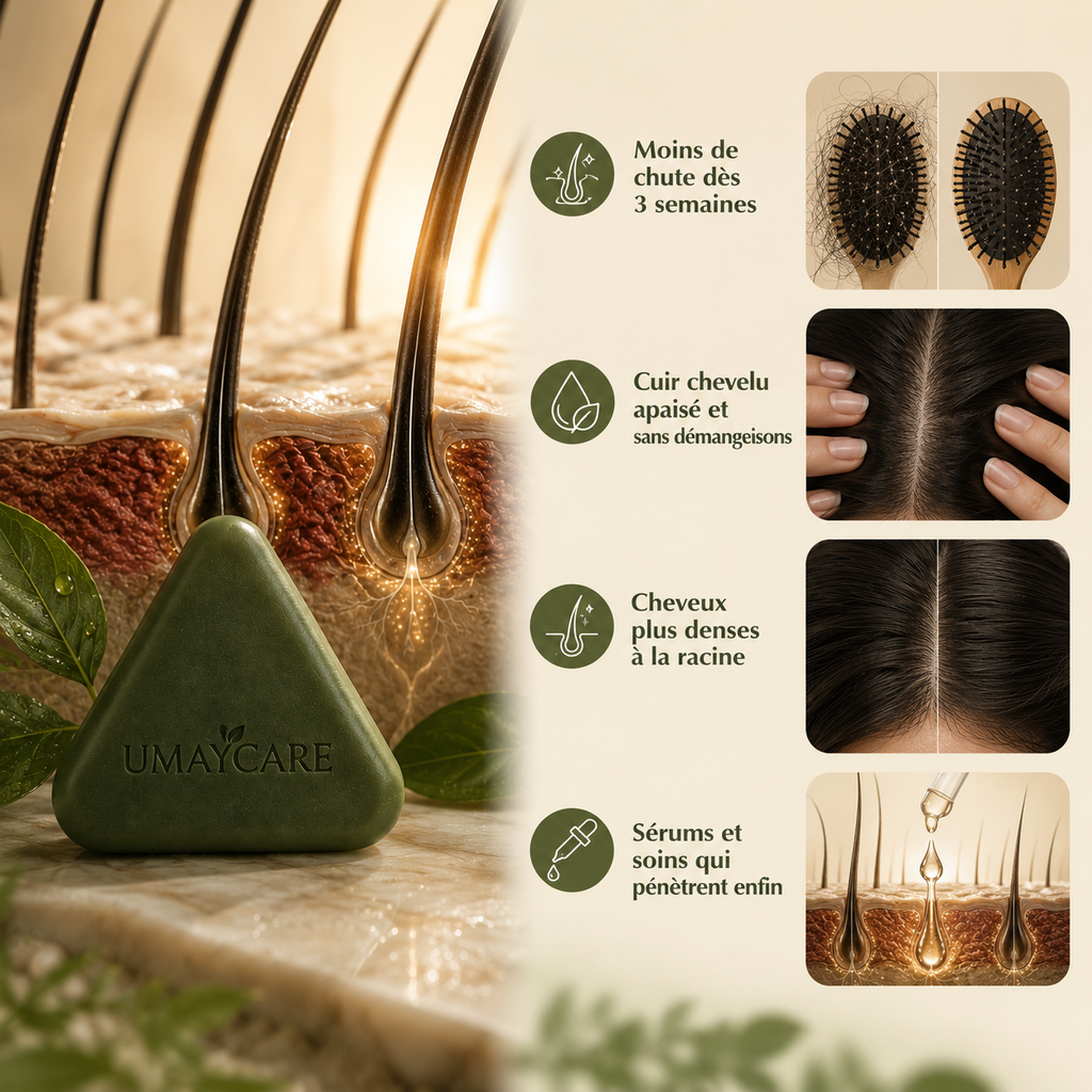 Le savon barre Umaycare - Rituel Coréen pour Cuir Chevelu