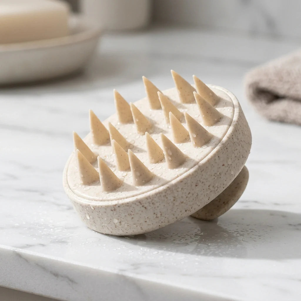 Brosse Masseuse Cuir Chevelu — Rituel Coréen Umaycare